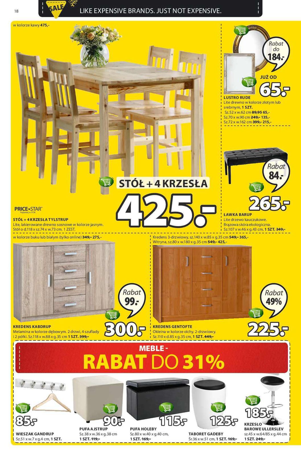 Gazetka promocyjna Jysk str. 18