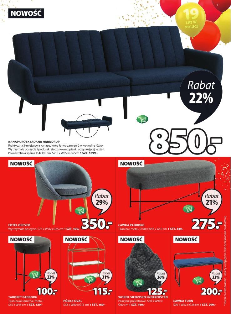 Gazetka promocyjna Jysk str. 7