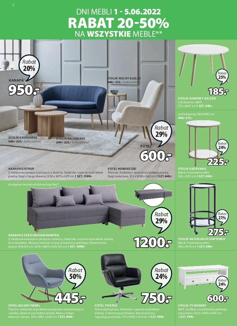 Gazetka promocyjna Jysk str. 2