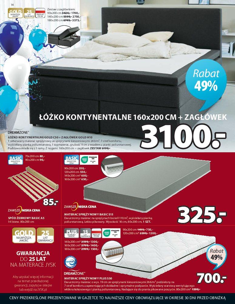 Gazetka promocyjna Jysk str. 14