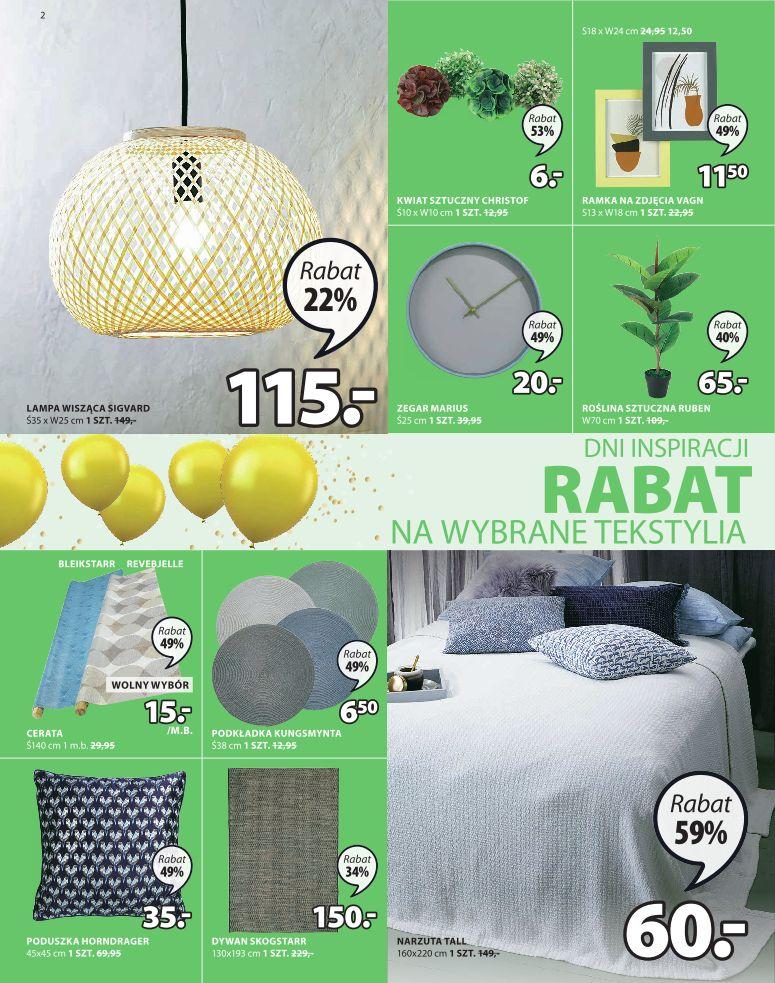 Gazetka promocyjna Jysk str. 2