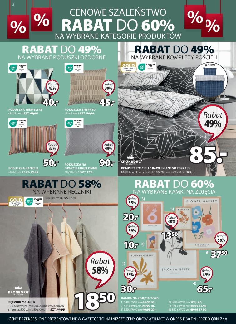 Gazetka promocyjna Jysk str. 2