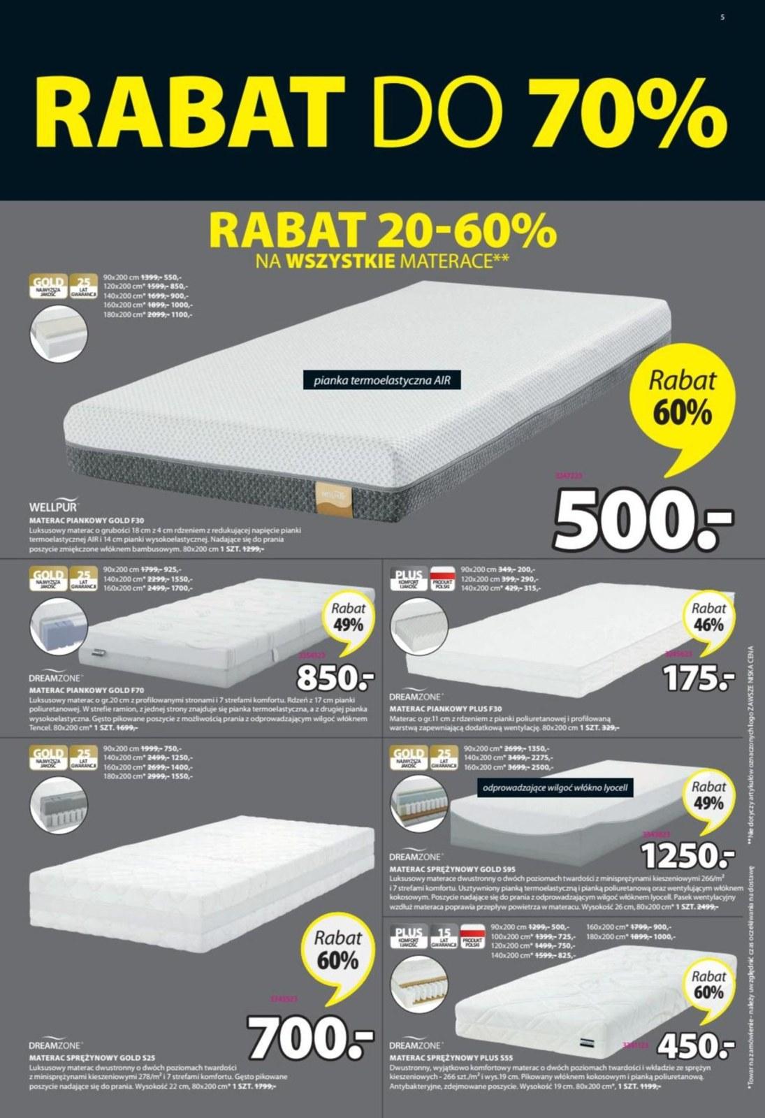 Gazetka promocyjna Jysk str. 5