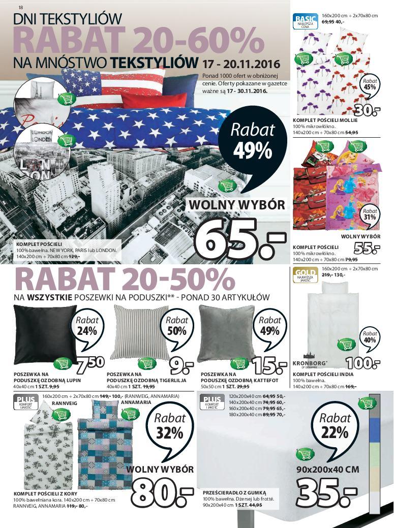 Gazetka promocyjna Jysk str. 18