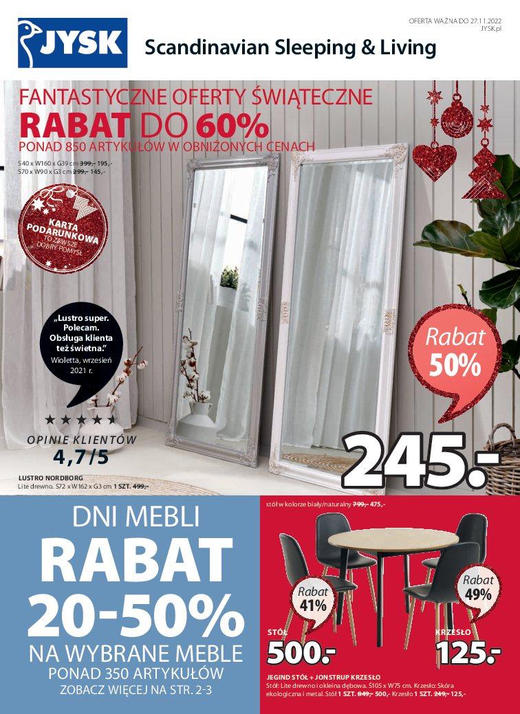 Gazetka promocyjna Jysk str. 1