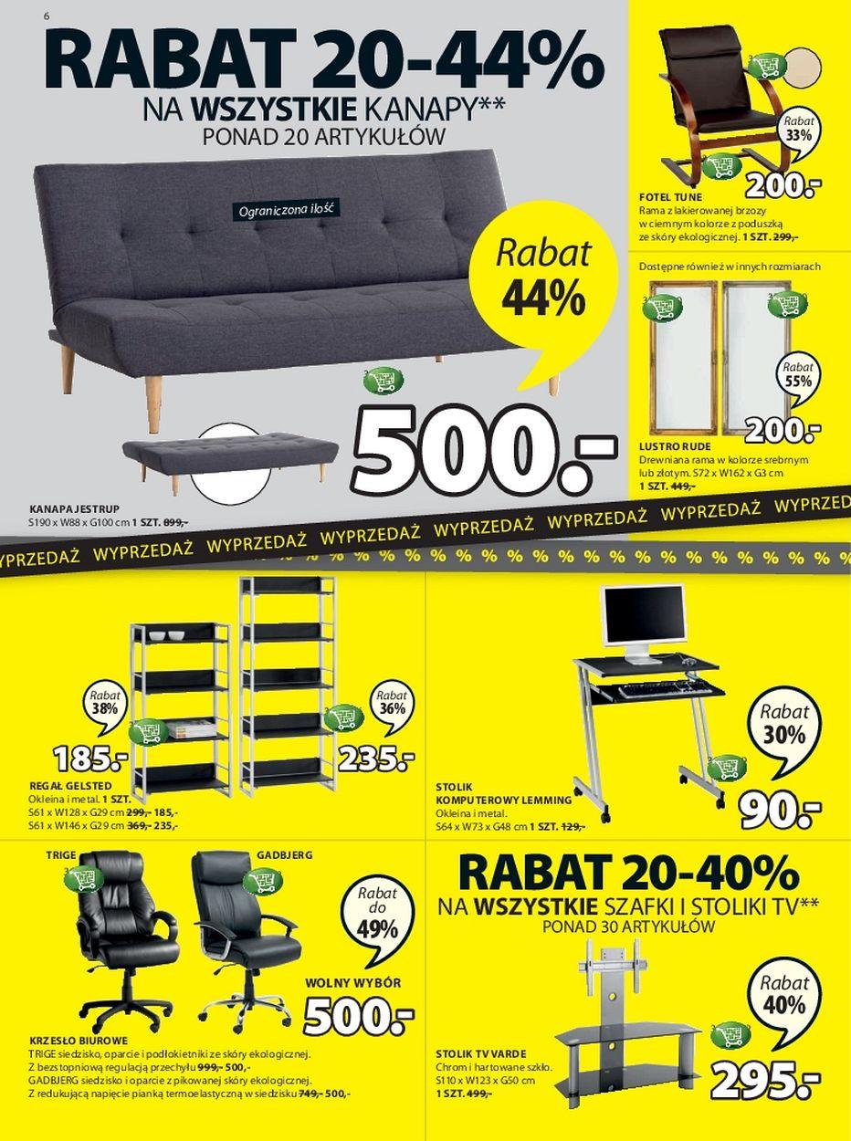 Gazetka promocyjna Jysk str. 6
