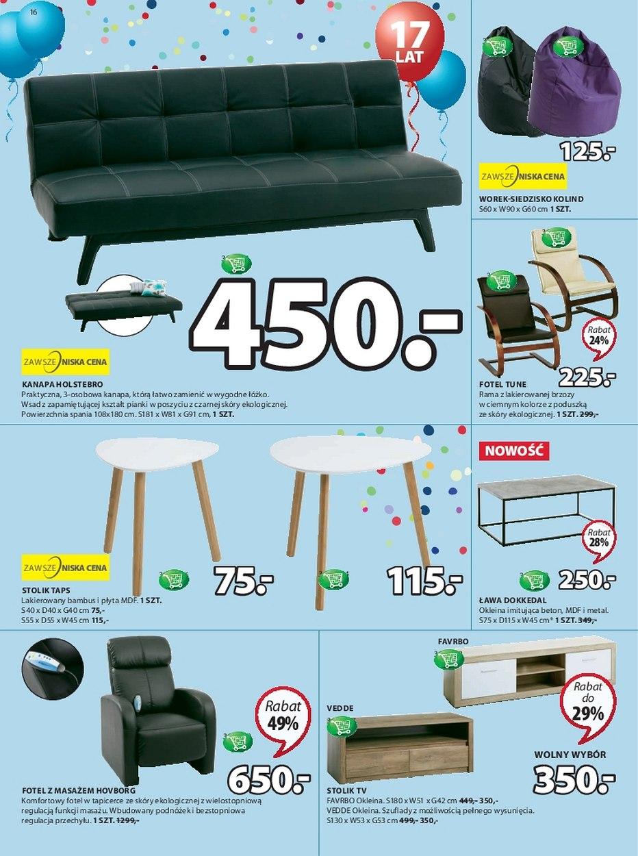 Gazetka promocyjna Jysk str. 16