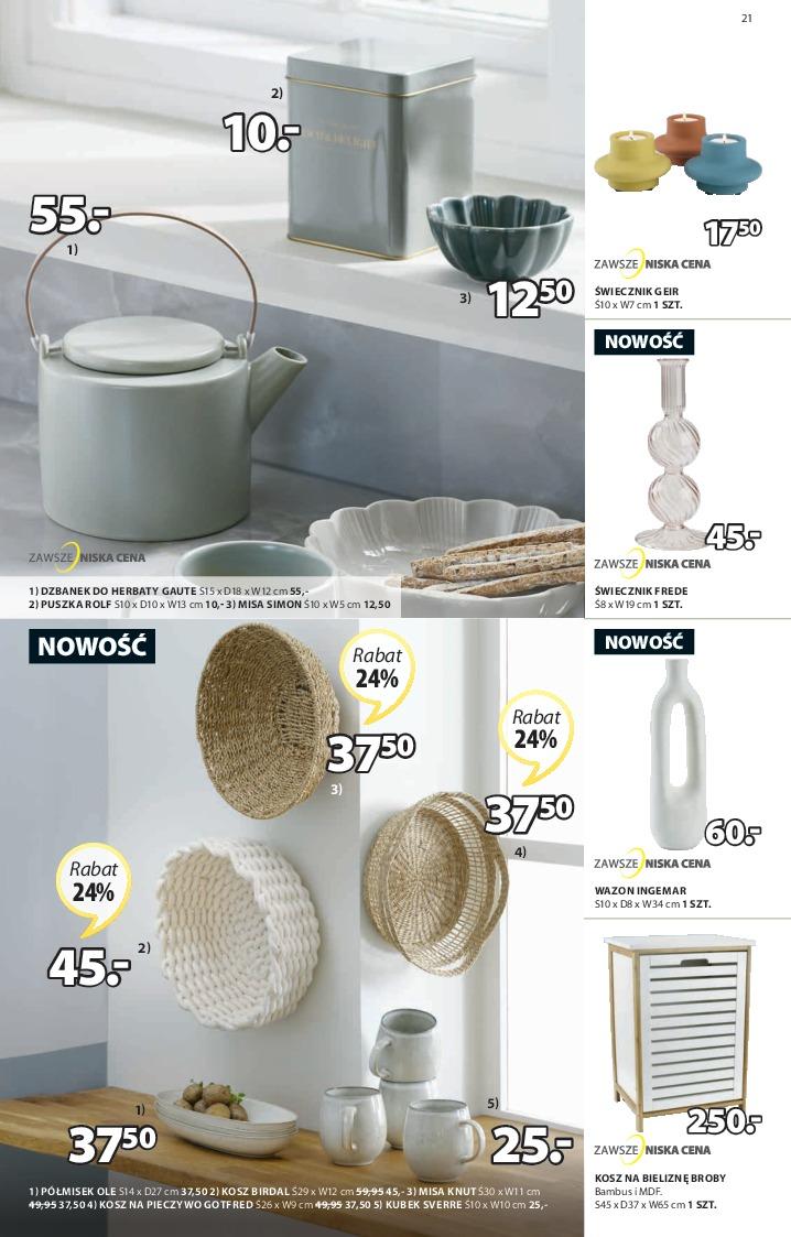 Gazetka promocyjna Jysk str. 21