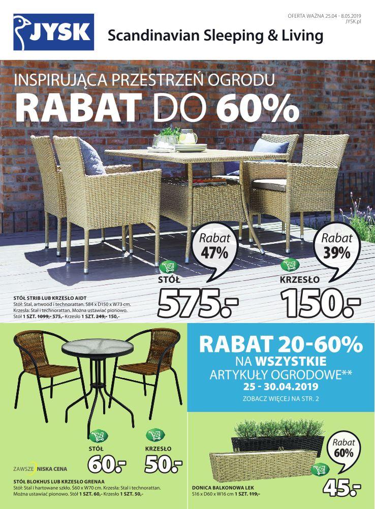 Gazetka promocyjna Jysk str. 1