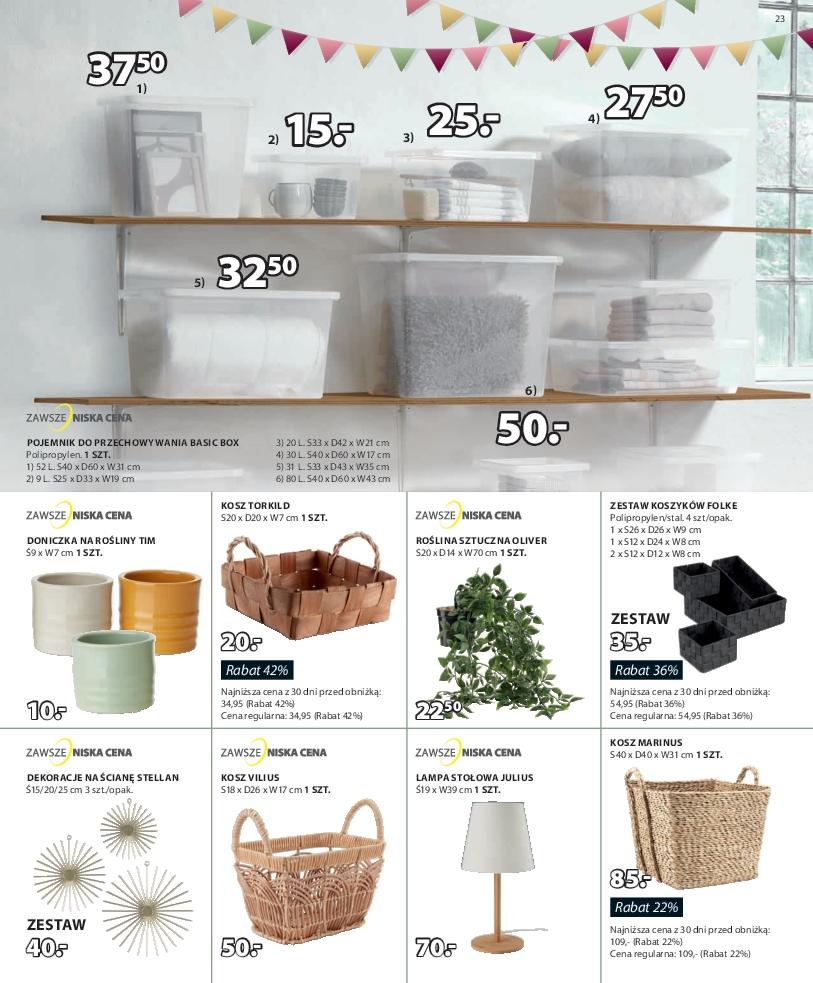 Gazetka promocyjna Jysk str. 23