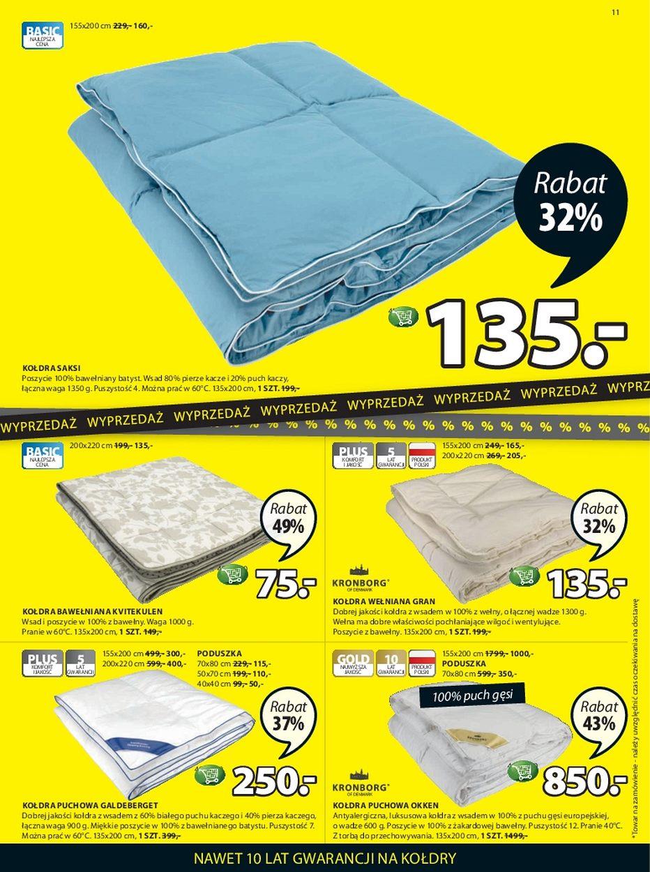 Gazetka promocyjna Jysk str. 11