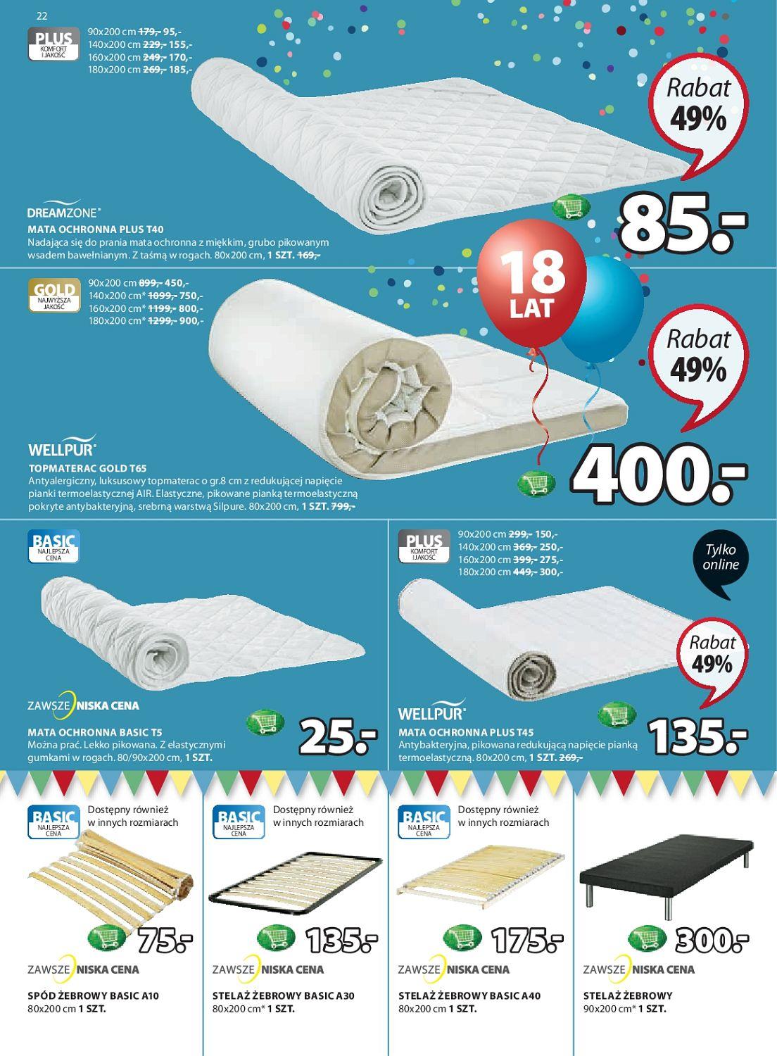 Gazetka promocyjna Jysk str. 22