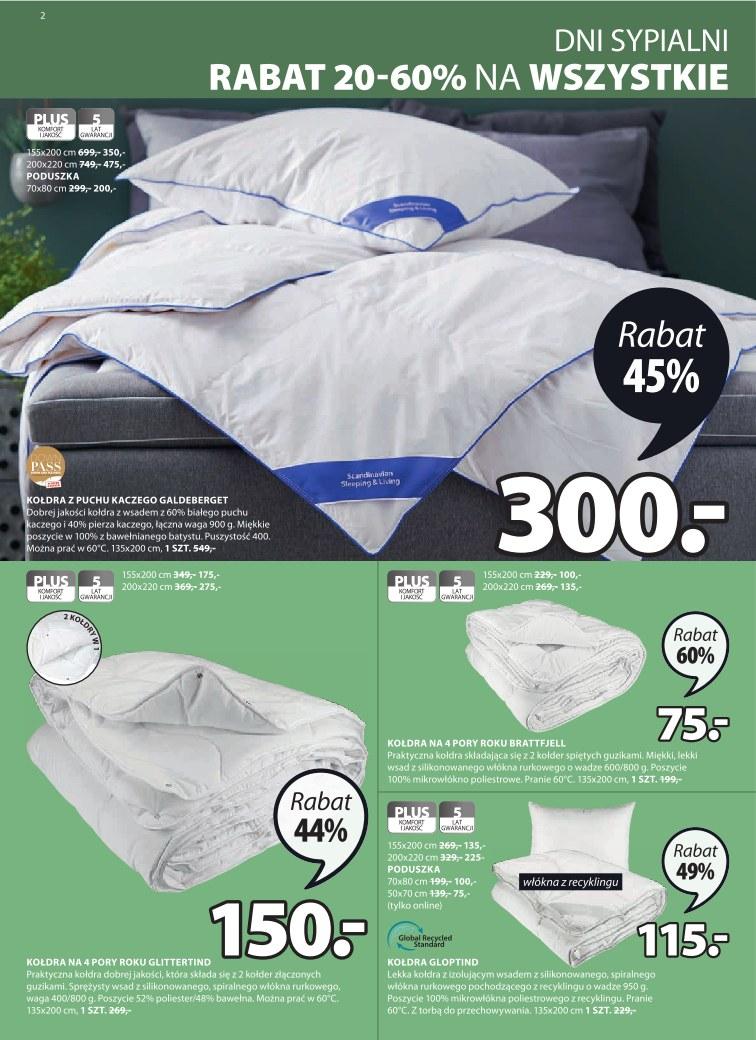 Gazetka promocyjna Jysk str. 2