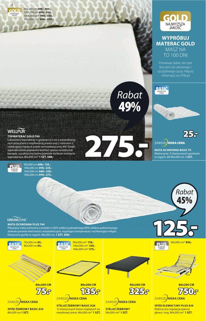 Gazetka promocyjna Jysk str. 8