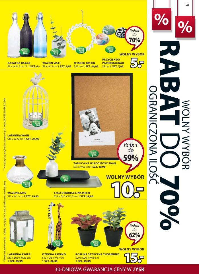 Gazetka promocyjna Jysk str. 23