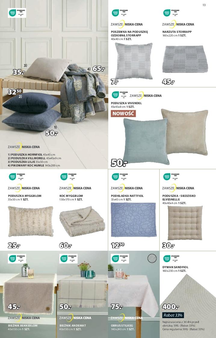 Gazetka promocyjna Jysk str. 13