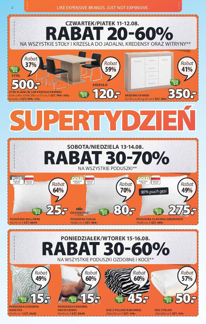 Gazetka promocyjna Jysk str. 2