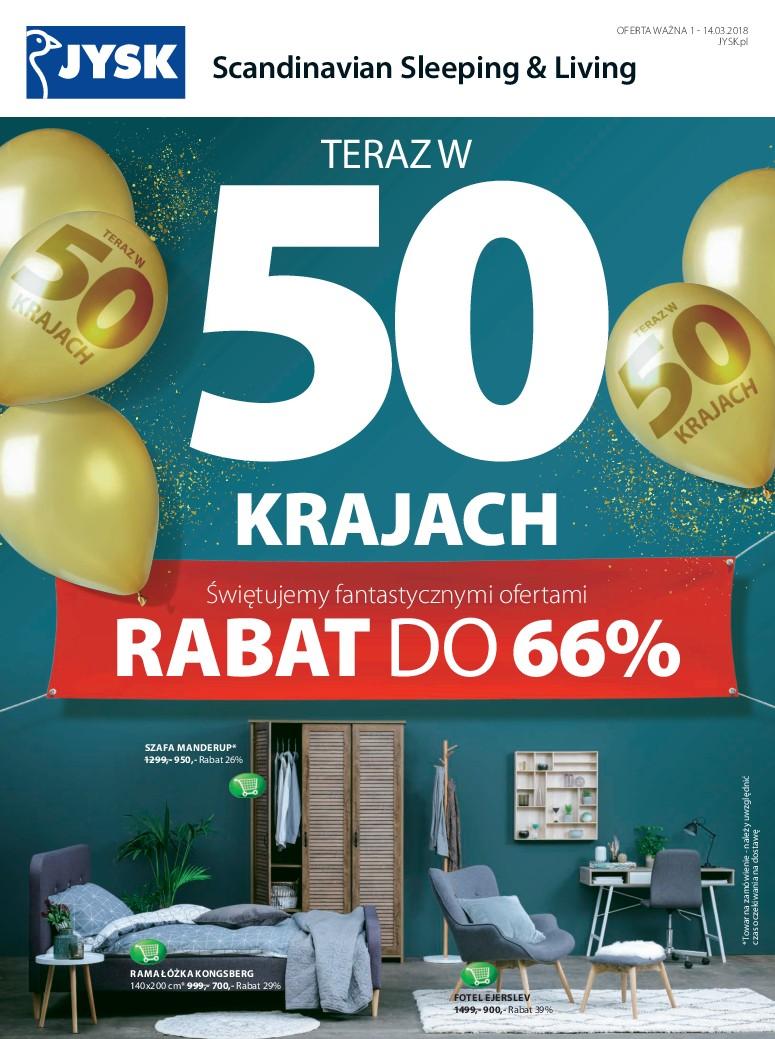 Gazetka promocyjna Jysk str. 1