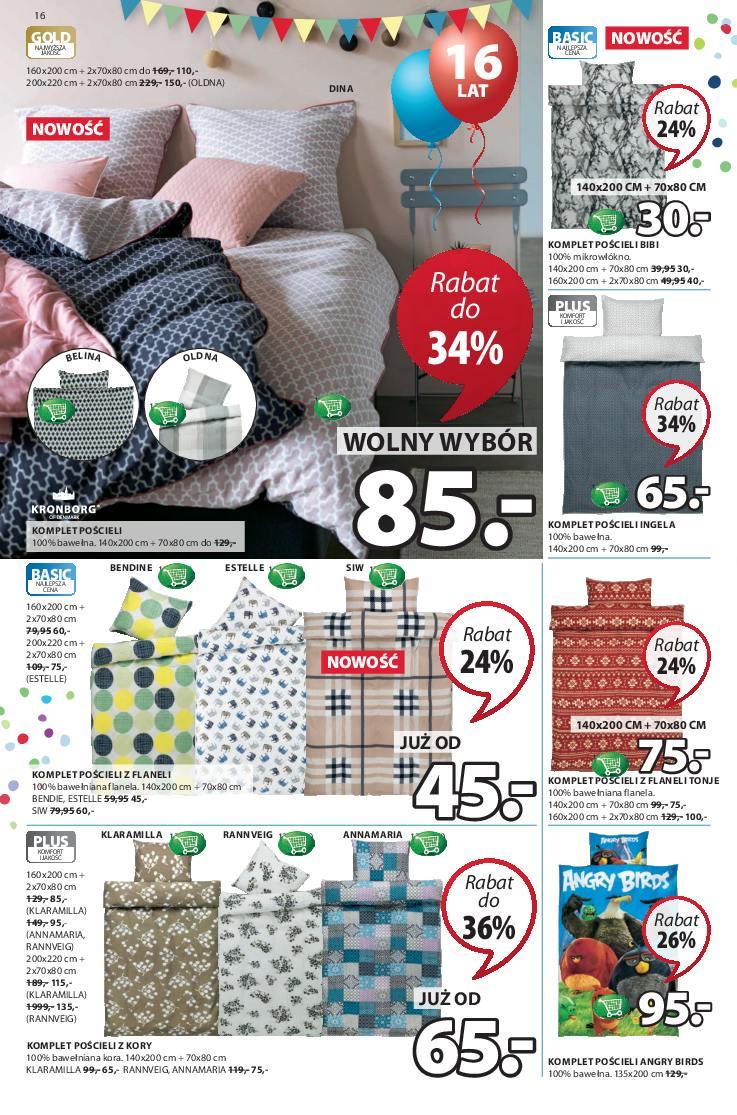 Gazetka promocyjna Jysk str. 16