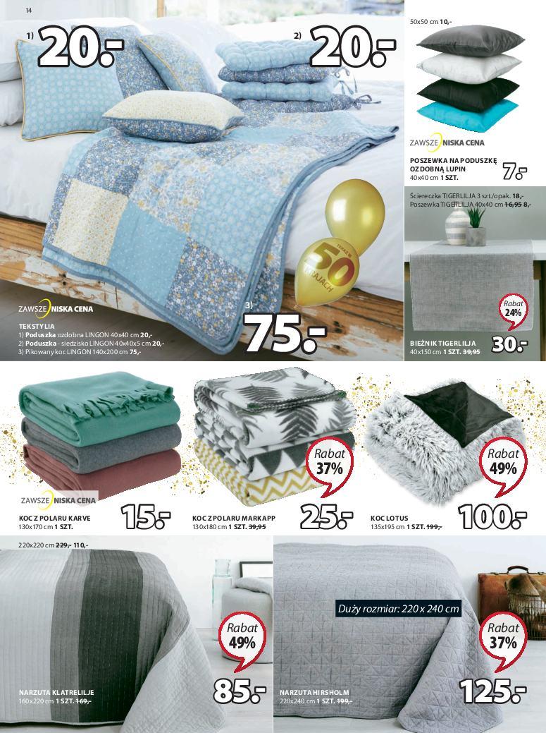 Gazetka promocyjna Jysk str. 14
