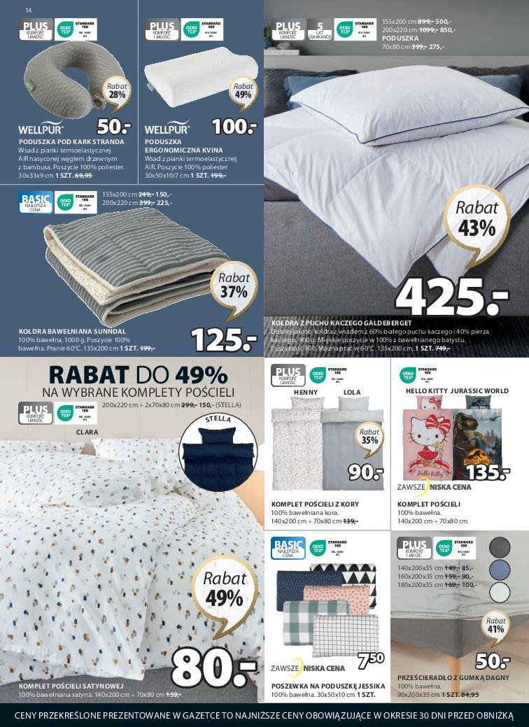 Gazetka promocyjna Jysk str. 14