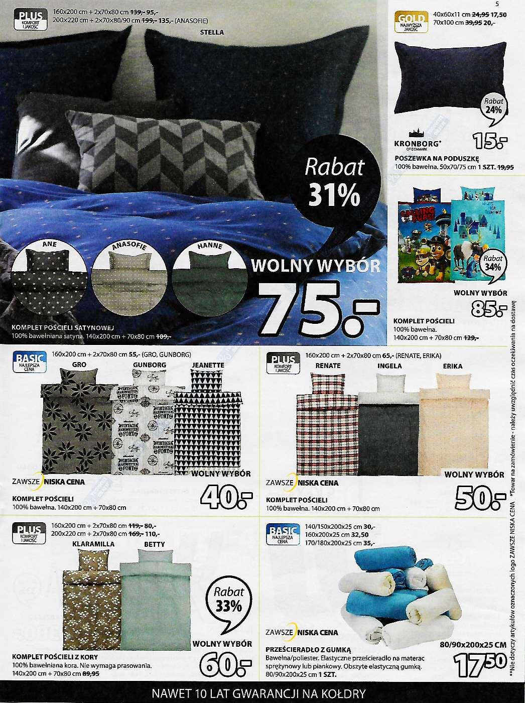 Gazetka promocyjna Jysk str. 5