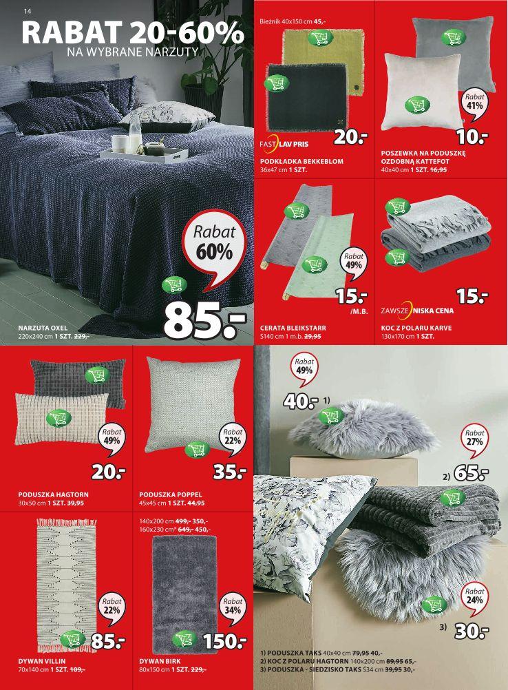 Gazetka promocyjna Jysk str. 14