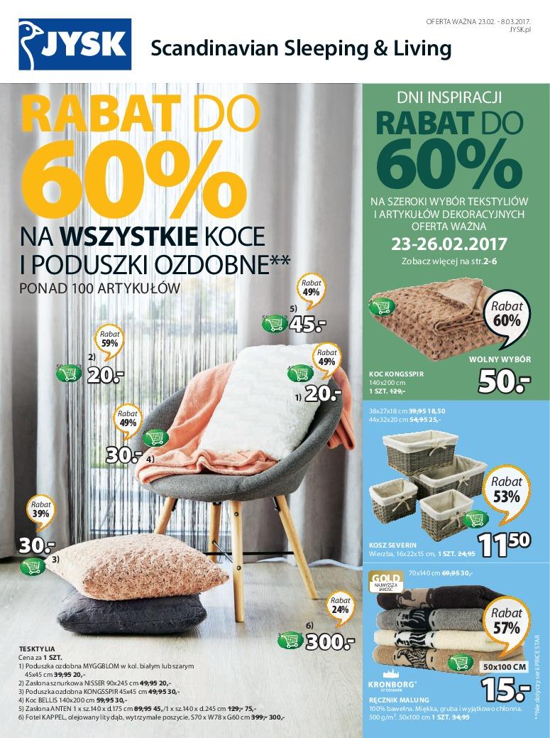 Gazetka promocyjna Jysk str. 1