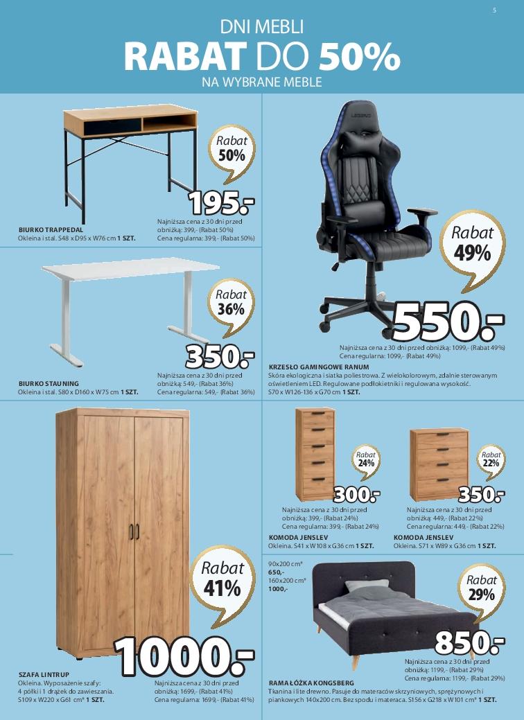 Gazetka promocyjna Jysk str. 5