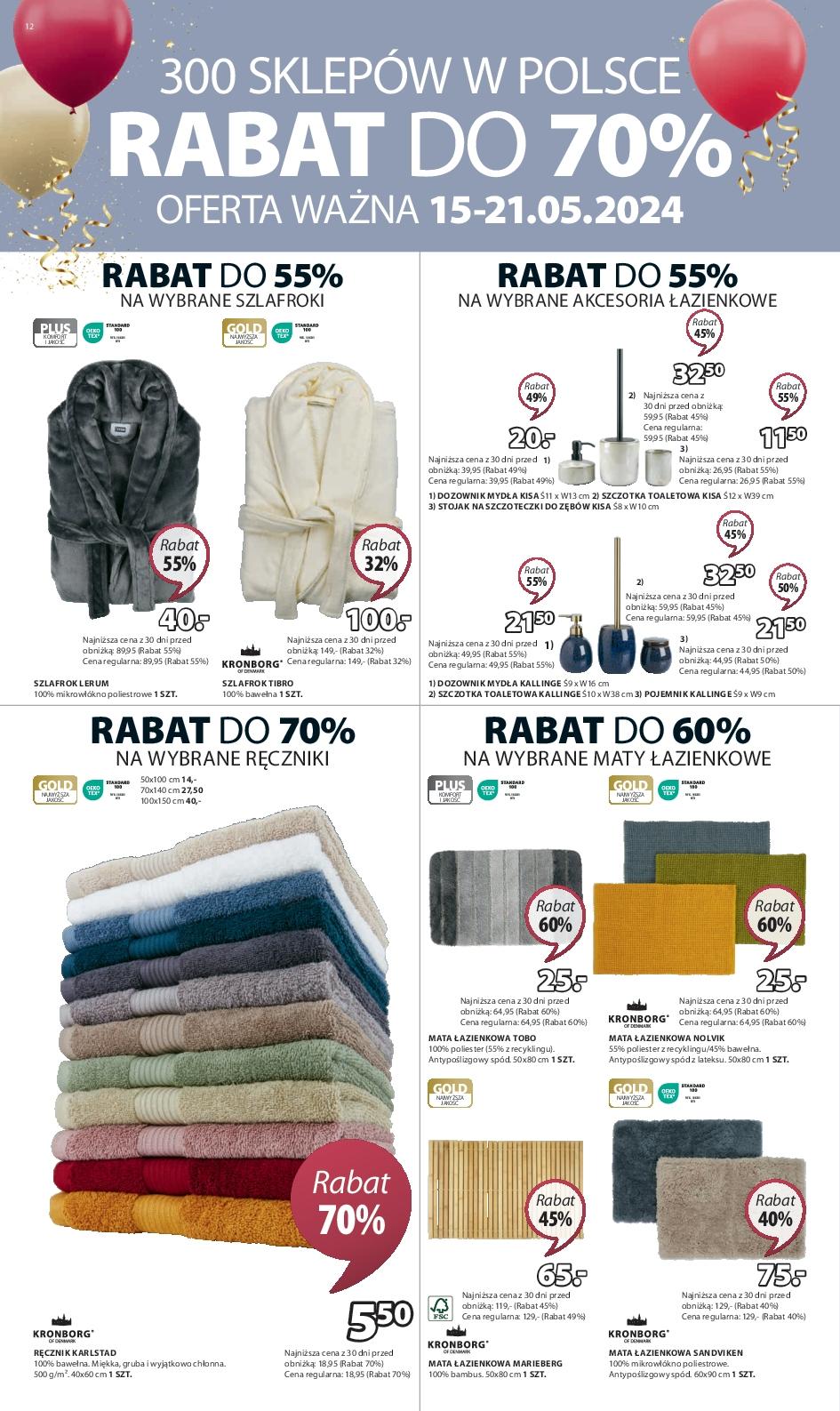 Gazetka promocyjna Jysk str. 12