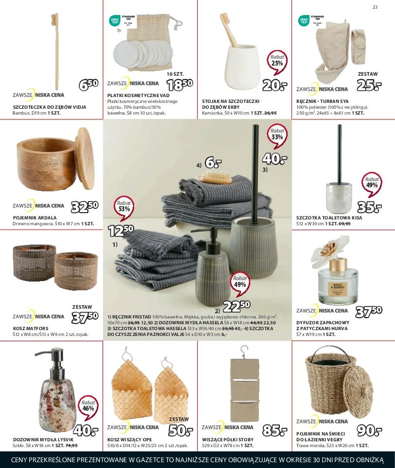 Gazetka promocyjna Jysk str. 23