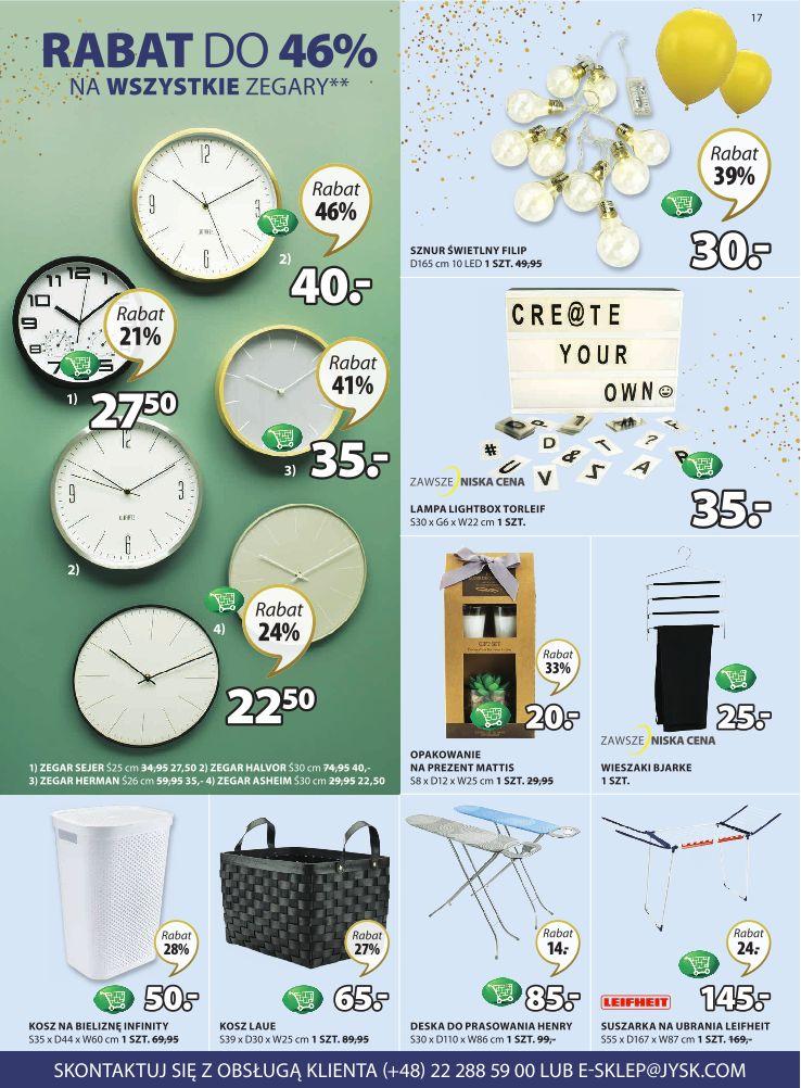 Gazetka promocyjna Jysk str. 17