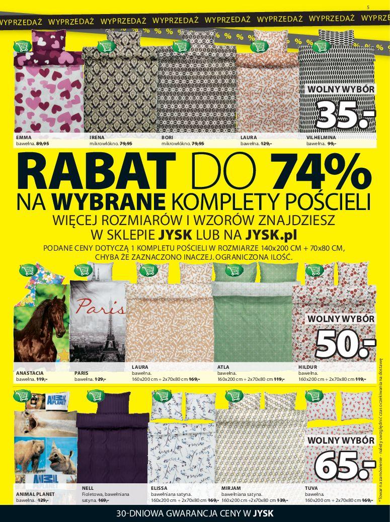 Gazetka promocyjna Jysk str. 5