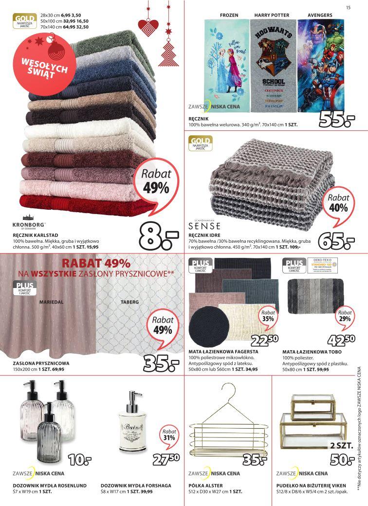 Gazetka promocyjna Jysk str. 15