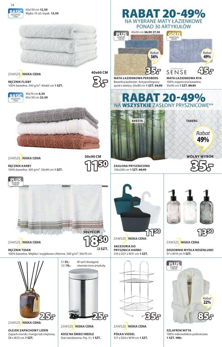 Gazetka promocyjna Jysk str. 14