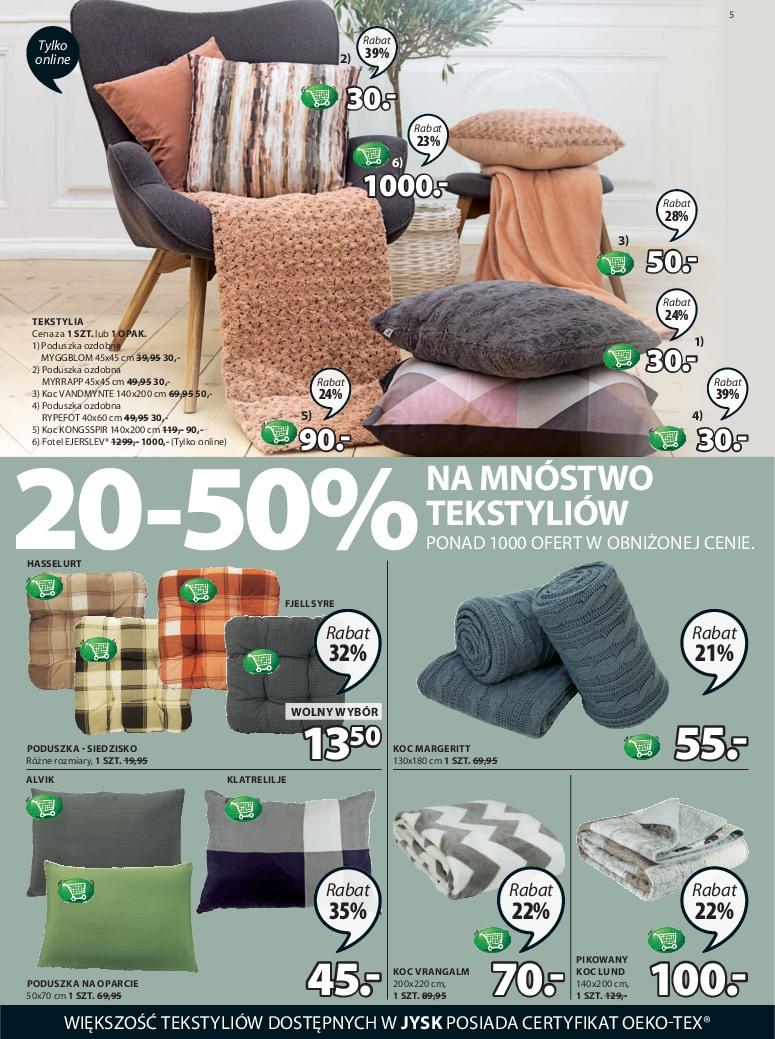 Gazetka promocyjna Jysk str. 5