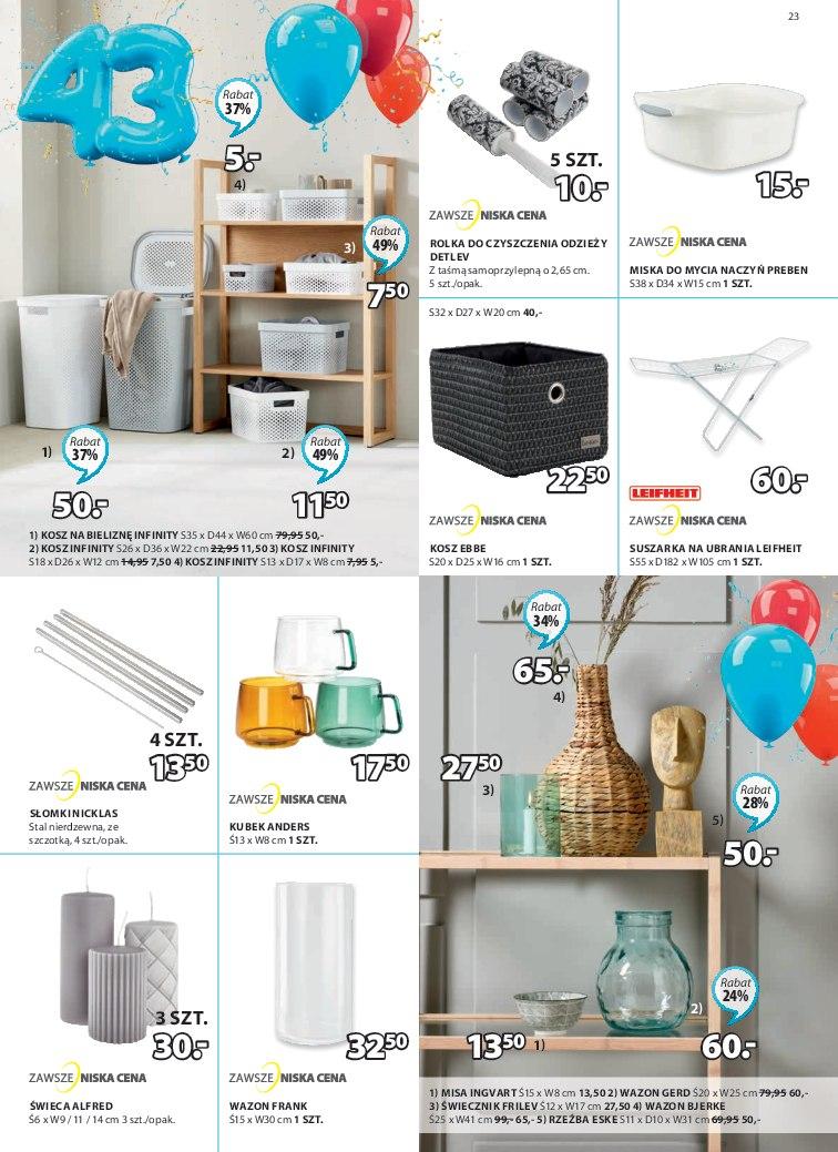 Gazetka promocyjna Jysk str. 23