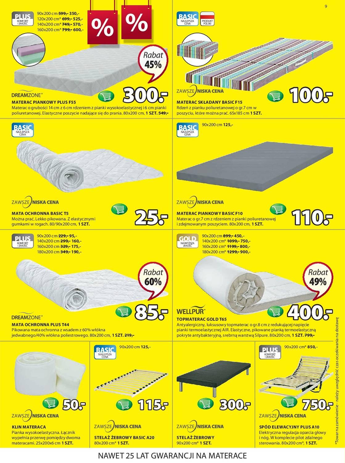 Gazetka promocyjna Jysk str. 9