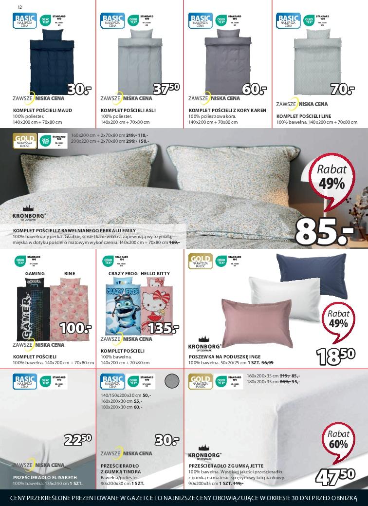 Gazetka promocyjna Jysk str. 12