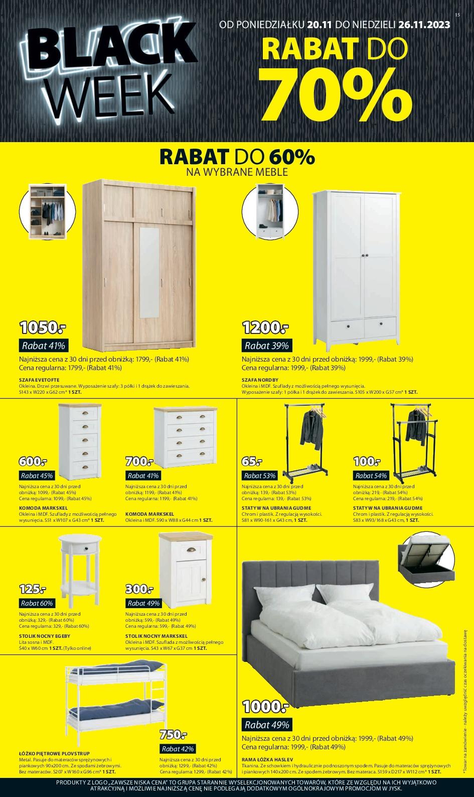 Gazetka promocyjna Jysk str. 15