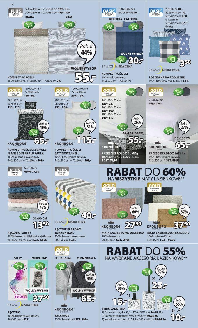 Gazetka promocyjna Jysk str. 6