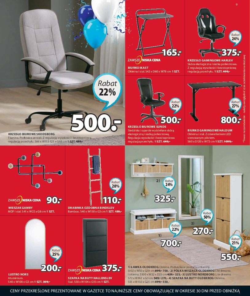 Gazetka promocyjna Jysk str. 9