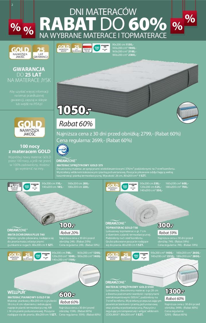 Gazetka promocyjna Jysk str. 2