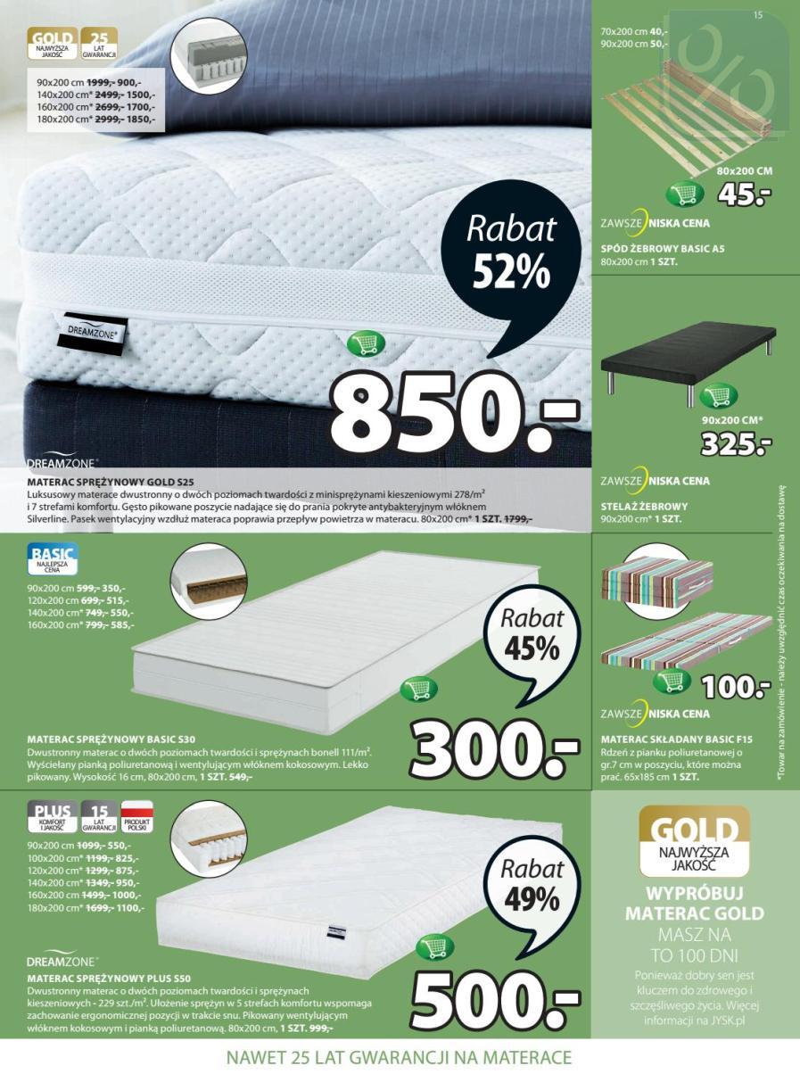 Gazetka promocyjna Jysk str. 15