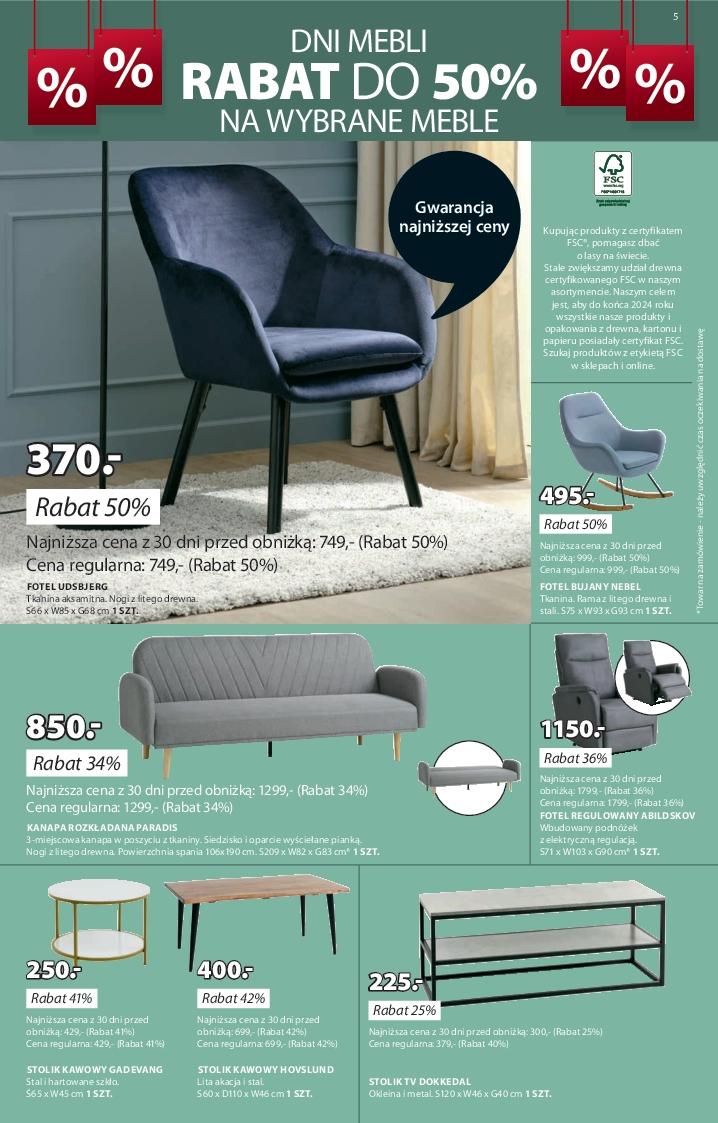 Gazetka promocyjna Jysk str. 5
