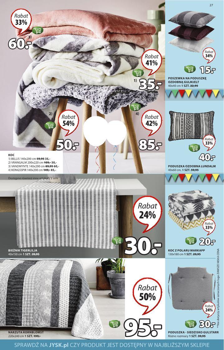 Gazetka promocyjna Jysk str. 27
