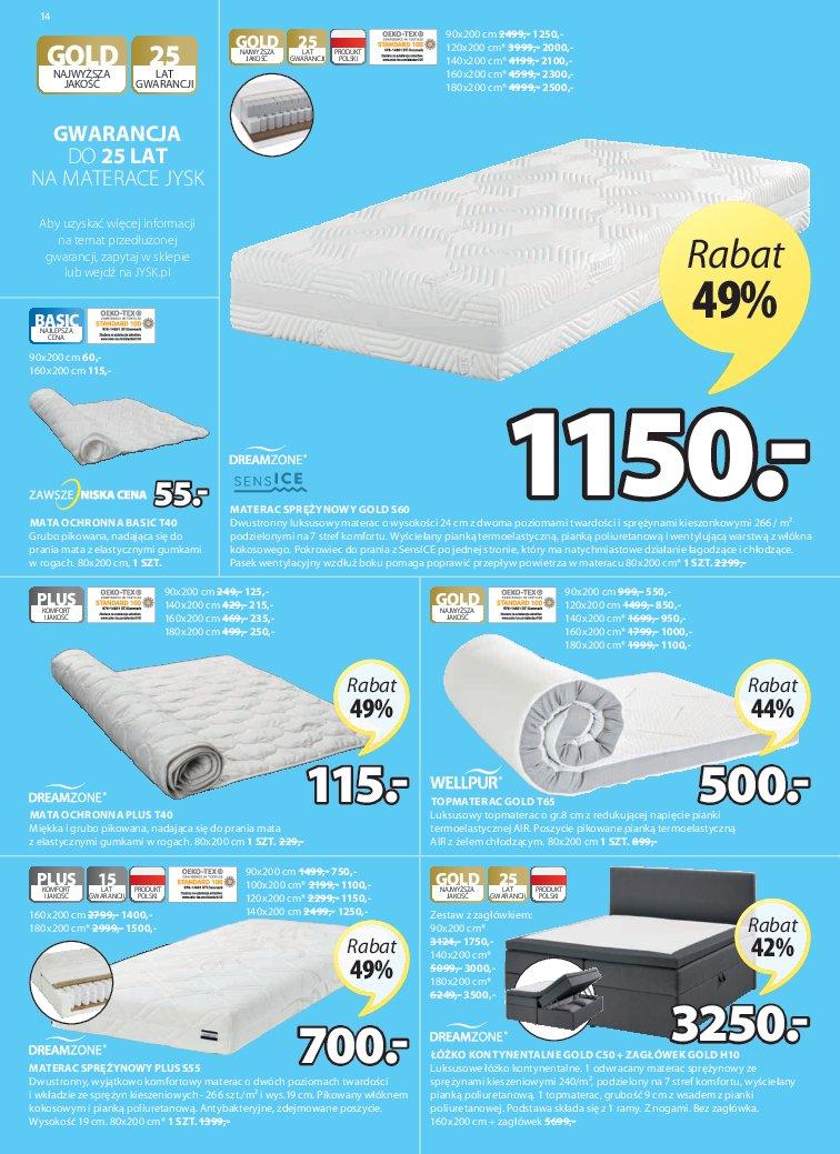 Gazetka promocyjna Jysk str. 14