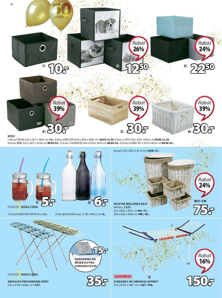 Gazetka promocyjna Jysk str. 16