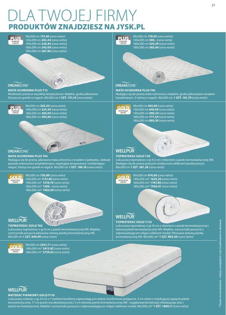 Gazetka promocyjna Jysk str. 21