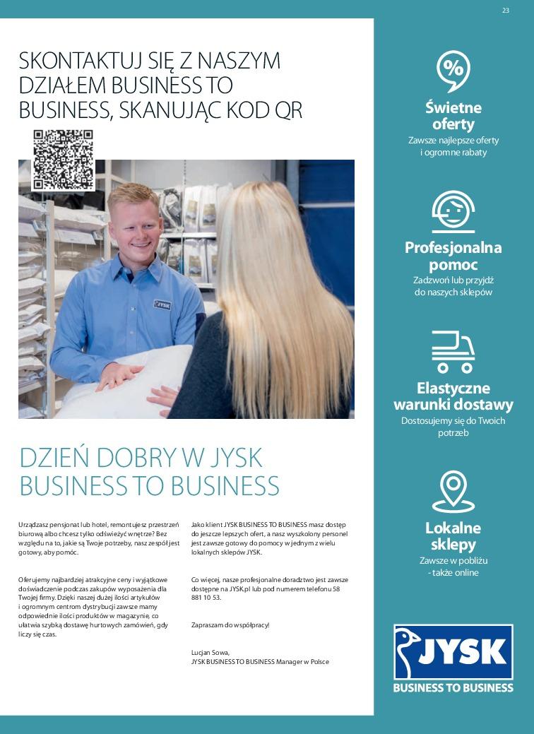 Gazetka promocyjna Jysk str. 23